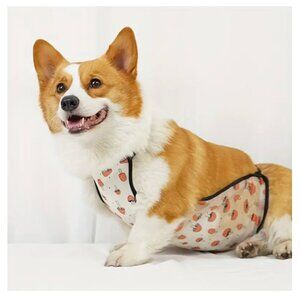 Cute Mushroom Dog Belly Band, Adjustable Waterproof Dog Sterilization Clothes